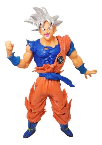 Dragon Ball Z Figura Goku Ultra Instinto Sayayin Plata 18cm Meses Sin