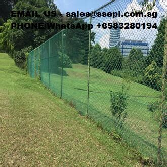 Boundary Chain Link Fence Singapore Specialized Engineering Pte Ltd