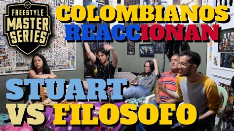 Una Batalla Muy Cerrada Colombianos Reaccionan A Stuart Vs Filosofo