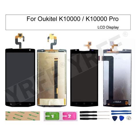 Pantalla LCD móvil para Oukitel K10000 Pro montaje de pantalla táctil