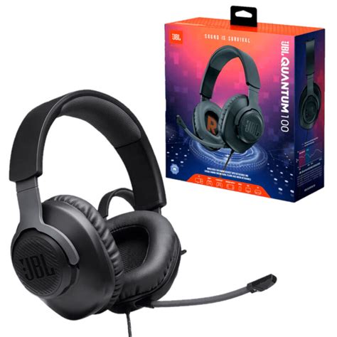 Jbl Quantum 100 Auriculares Integrales Para Gaming Con Cable Y