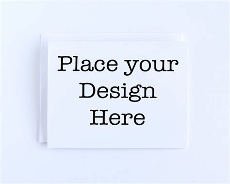 Your Own Design Card Business Notecards Custom Note Cards - Etsy