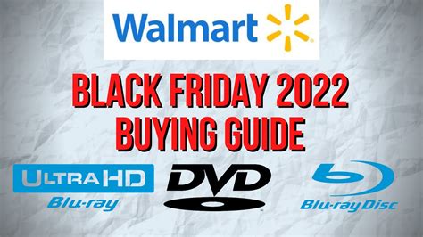 Walmarts Black Friday 2022 Movie Buying Guide Youtube