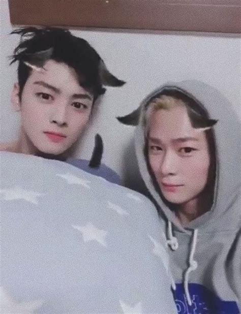 Cha Eunwoo [차은우] And Moon Bin [문빈] Astro Cha Eun Woo Moon Bin