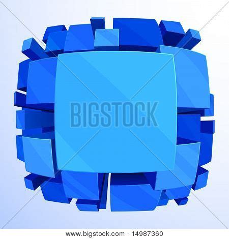 3D Blue Abstract Vector & Photo (Free Trial) | Bigstock