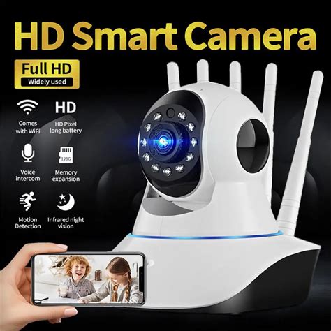 Cámara IP inalámbrica HD de 5MP videocámara CCTV 5G con Wifi