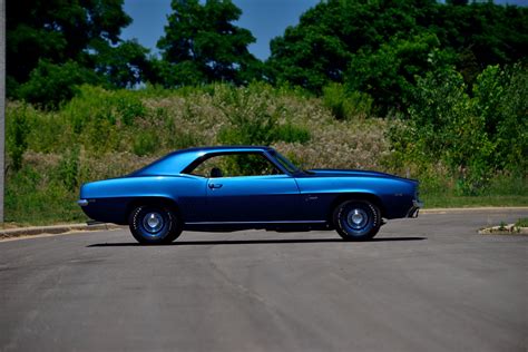 1969 Camaro Blue