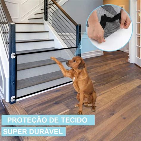 Grade Inteligente de Proteção para Cachorro Tela Invisível Frete