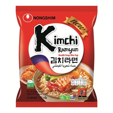 Nongshim Kimchi Ramyun Noodle Soup Korean Kimchi Ramen Korean Instant