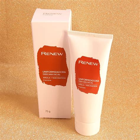 Máscara Facial Uniformizadora Renew Avon