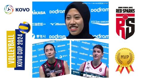 Trio Mvp Megawati Vanja Pyo Raih Mvp Di Kovo Cup Youtube