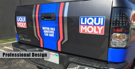 Custom Truck Decal Kit For Liqui Molly Motor Oil