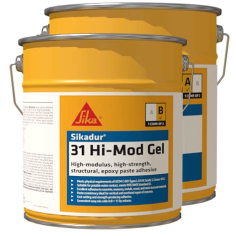 Sikadur Hi Mod Gel Is A High Modulus High Strength Structural