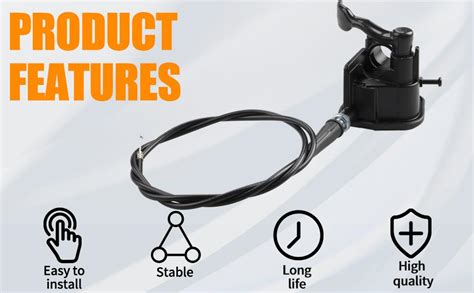 Mrelc New Thumb Throttle Assembly And 1050mm Throttle Cable