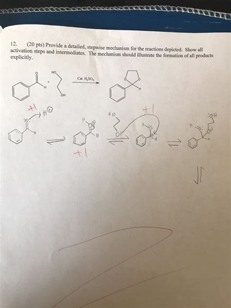 Solved Provide A Detailed Stepwise Mechanism For The Chegg