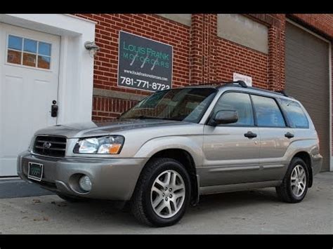 2005 Subaru Forester L L Bean Walk Around Presentation At Louis Frank