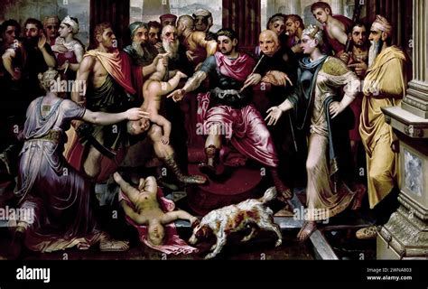 El Juicio Del Rey Salom N Por Frans Floris I Museo Real De