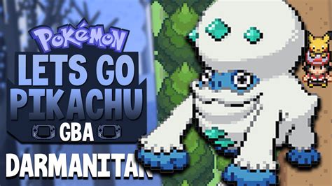 COMO CONSEGUIR A DARMANITAN GALAR En Pokemon Let S Go Pikachu GBA YouTube