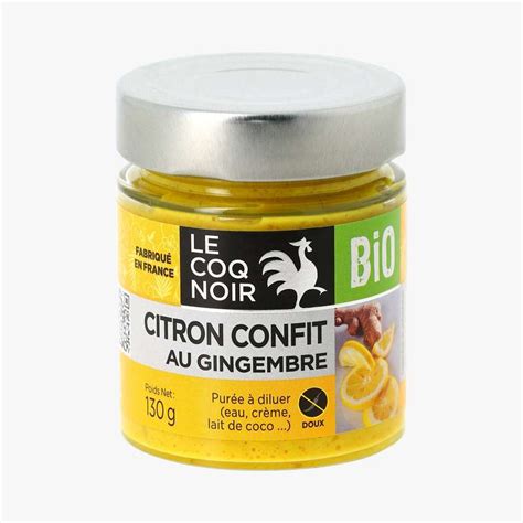 Citron Confit Au Gingembre Bio La Belle Vie Courses En Ligne