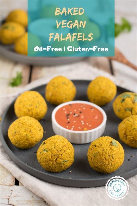 Vegan Falafel Recipe With Canned Chickpeas Oil Free Gf Nutriplanet