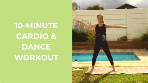 10 Minute Cardio Dance Workout YouTube