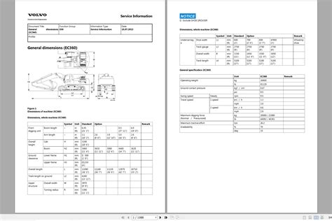 Volvo Excavator EC460 LC Service Repair Manual Auto Repair Manual