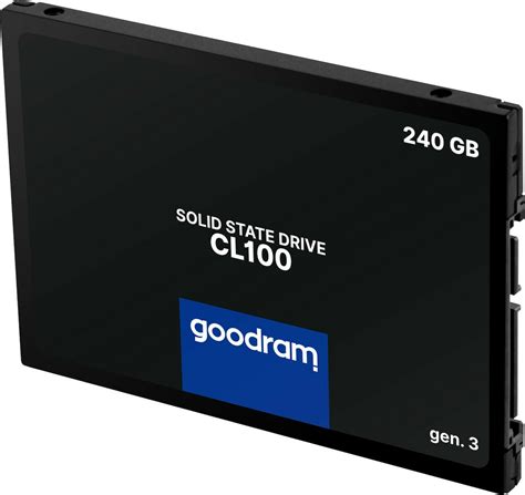 GoodRAM CL100 Gen 3 SSD 240GB 2 5 SATA III SSDPR CL100 240 G3