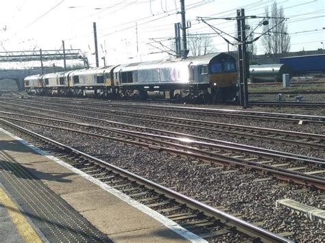 GBRF Class 66s 66305 66744 Crossrail 66301 66785 John Flickr