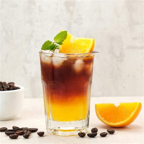 orange iced coffee  mandarin trance coffee recipe