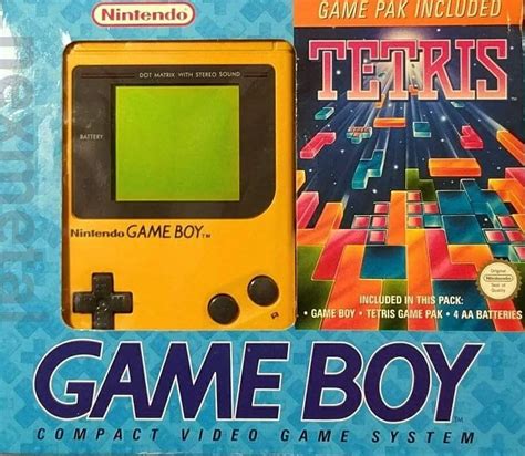 Nintendo Game Boy Tetris Yellow Bundle [UK] - Consolevariations