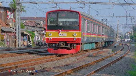 Kompilasi Kereta Krl Commuter Line Ngebut Keluar Masuk Stasiun