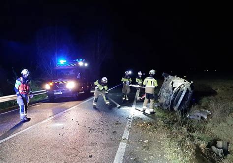 Sucesos Burgos Un Muerto Y Tres Heridos En Un Accidente En La Puebla