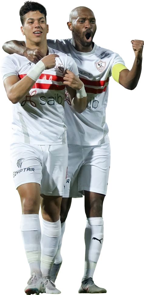 Emam Ashour & Shikabala Zamalek SC football render - FootyRenders