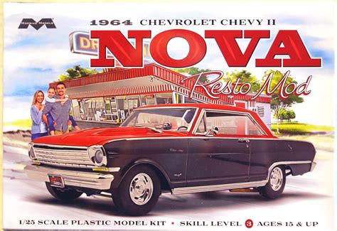 Moebius Chevrolet Chevy Ii Nova Ss Resto Mod Neu