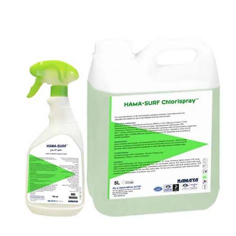 Hama Surf Chlorlspray Alcohol Based Surface Disinfectant L