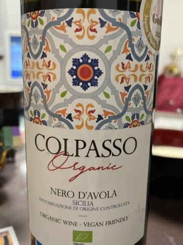 Colpasso Organic Nero D Avola Vivino United States