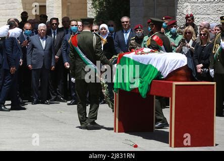 Ramallah Gaza 12th De Mayo De 2022 La Guardia De Honor Palestina