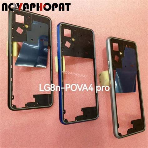 Novaphopat For Tecno Pova 4 Pro LG8n Middle Frame Housing Case Middle