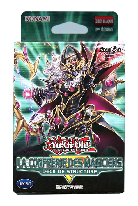 Yu Gi Oh La Confr Rie Des Magiciens Deck De Structure P Fran Ais