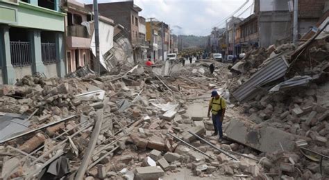 Ecuador Declara Estado De Excepción Tras El Terremoto Que Sacudió El País