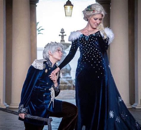 Jack Frost and Elsa cosplay | Elsa cosplay, Jack frost cosplay, Best cosplay