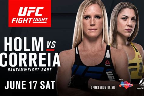 Latest UFC Fight Night 111 fight card, rumors, and updates for ‘Holm vs ...