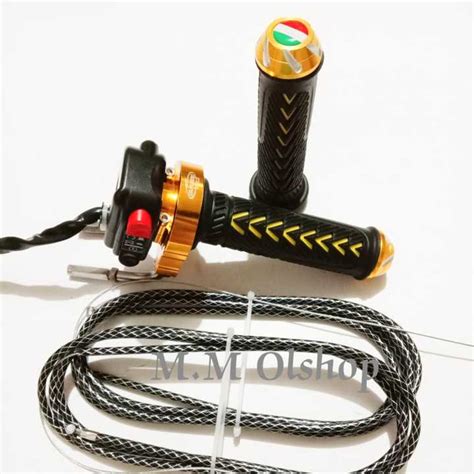 Gas Spontan Gold Kabel Model 2 Kabel Gas Saklar Hangrip Untuk