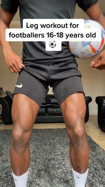 Soccer Player Workout Soccer Workouts Leg Day Workouts Football