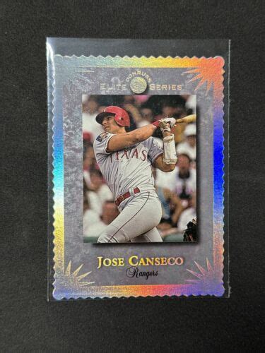 Rare Donrussjose Canseco Elite Series Insert