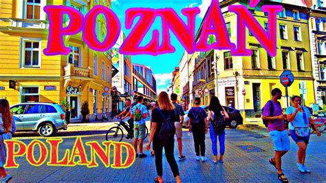 Poznan 4K Poland Walking Tour 4K City Life YouTube