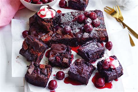 Black Forest Brownies Recipe