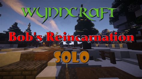 Wynncraft Bob Gets Destroyed Solo Assassin Youtube