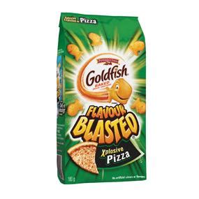 Goldfish Flavour Blasted Xplosive Pizza Flavoured Crackers 180g