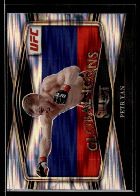 Carte Petr Yan Panini Select Ufc Global Icons Flash Prizm Eur